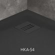 Решетка для поддона Kyntos Grid Black (HKA-54), RADAWAY - Зображення