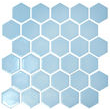Мозаїка H 6026 Hexagon Light Blue 295×295x9 Котто Кераміка - Зображення