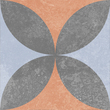Плитка керамогранітна Ethno №18 мікс 186x186x8 Golden Tile - Зображення
