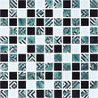 Мозаика GMP 0825021 С3 Print 24-White-Black 300×300x8 Котто Керамика - Зображення