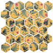 Мозаїка HP 6025 Hexagon 295x295x9 Котто Кераміка - Зображення