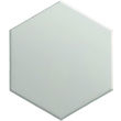 Декор NEO-GEO Hexagon Inox 105x120x9 Ceramika Color - Зображення