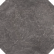 Плитка керамогранітна Imperial Graphite Темно-сірий Oktagon POL 597x597x8,5 Nowa Gala - Зображення
