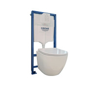 Комплект Інсталяція для унітаза Rapid SL Grohe + Унітаз підвісний Desse Vortex з кришкою soft-close Cersanit - Зображення 2