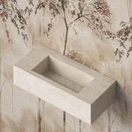 Умивальник керамогранітний зі скошеною чашею SGWHTO 1000 підвісний Котто Кераміка - Зображення 0