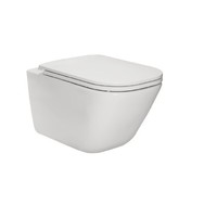 Унітаз підвісний Gap Rimless з кришкою Slim soft-close (A34H470000), Roca - Зображення 0