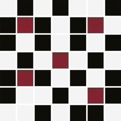 Мозаїка Michelle White-Black Mosaic 200x200x9 Konskie - зображення 1