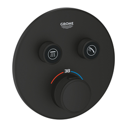 Змішувач для душу Grohtherm SmartControl 29507KF0 Black matt Grohe - зображення 1