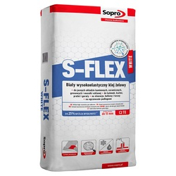 Клей для плитки Sopro S-Flex white 202 (22,5 кг) - зображення 1