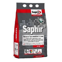 Затирка для швов Sopro Saphir 9502A серебряно-серый №17 (2 кг) - зображення 1