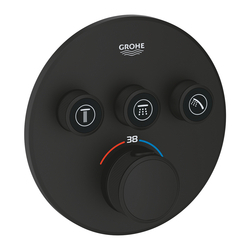 Змішувач для душу Grohtherm SmartControl 29508KF0 Black matt Grohe - зображення 1