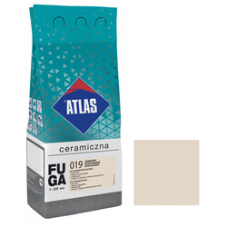 Затирка для швів Atlas керамічна світло-бежевий №019 (2 кг) - зображення 1