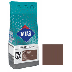Затирка для швов Atlas керамическая коричневый №023 (2 кг) - зображення 1