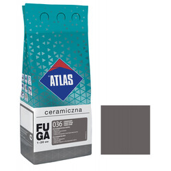 Затирка для швів Atlas керамічна темно-сірий №036 (2 кг) - зображення 1