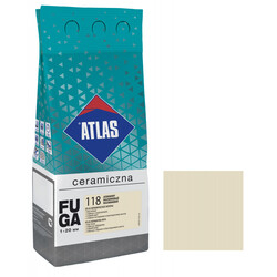 Затирка для швов Atlas керамическая жасминовый №118 (2 кг) - зображення 1