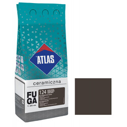 Затирка для швів Atlas керамічна темний венге №124 (2 кг) - зображення 1