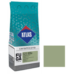 Затирка для швів Atlas керамічна світло-зелений №025 (2 кг) - зображення 1