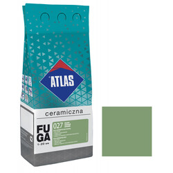 Затирка для швов Atlas керамическая зеленый №027 (2 кг) - зображення 1