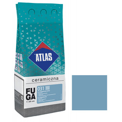 Затирка для швов Atlas керамическая голубой №031 (2 кг) - зображення 1