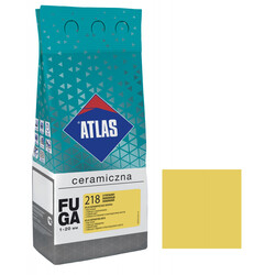 Затирка для швов Atlas керамическая лимонный №218 (2 кг) - зображення 1