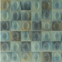 Плитка стінова R8GU Gleeze Turchese Egg STR 100x100x12,5 Ragno - зображення 1