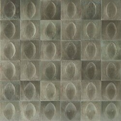Плитка стінова R8GW Gleeze Grigio Egg STR 100x100x12,5 Ragno - зображення 1