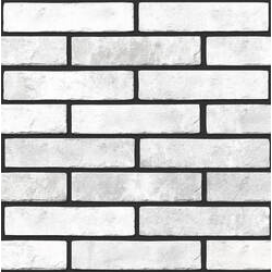 Плитка стеновая KB0010 Klinker Brick Белый 60x250x6 Golden Tile - зображення 1