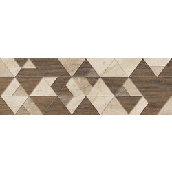 Плитка стеновая Adore Triangles RECT 250x750 Ceramika Color - зображення 1