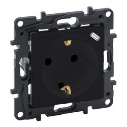 Розетка комбинированная 2К+3 16A+USB Тип C 1,5A 250В автоматические клеммы Niloe Step 864527 Legrand - зображення 1