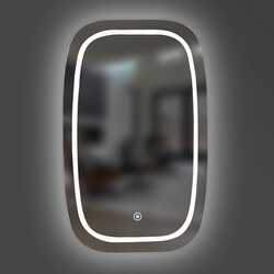 Дзеркало New Art One 500х800 LED Lyxury Wood - зображення 1