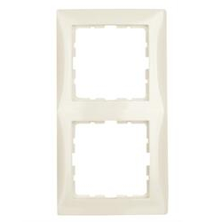 Рамка 2-місна Berker S1 Білий 10128982 Hager - зображення 1
