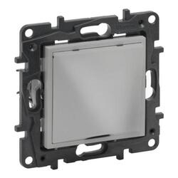 Вивід кабелю з фіксатором IP21 Niloe Step Алюміній 863329 Legrand - зображення 1