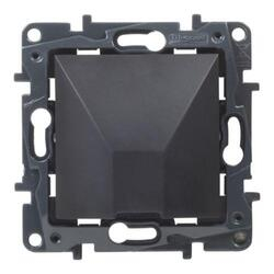 Вывод кабеля с фиксатором IP21 Niloe Step Черный 863529 Legrand - зображення 1