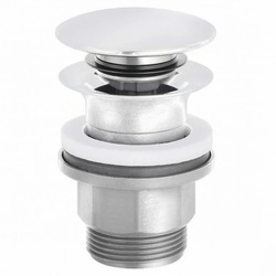 Донний клапан Push-Open 1042653-00 білий matt Kludi - зображення 1