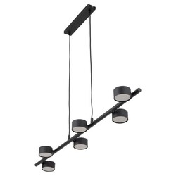 Люстра Avia Black (4694), TK LIGHTING - зображення 1