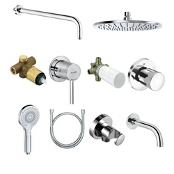 Душова система 10 в 1 Bozz 386340576 Kludi - зображення 1