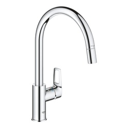 Змішувач для кухні BauLoop хром 30543000 Grohe - зображення 1