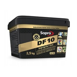 Затирка для швов Sopro DF 10 1082 серый натуральный №72 (2,5 кг) - зображення 1