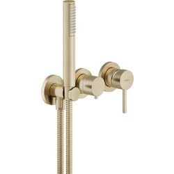 Змішувач для ванни Live Miele Spazzolato PVD WESK100-1TCGP Nobili - зображення 1