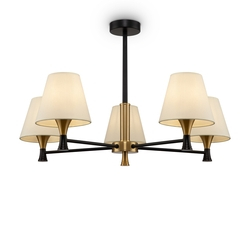 Люстра (FR5098PL-05BBS), Freya - зображення 1