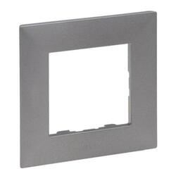 Рамка 1-местная Niloe Step Сталь 863491 Legrand - зображення 1