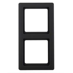 Рамка 2-місна Berker Q1 Антрацит 10126086 Hager - зображення 1