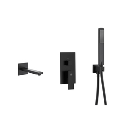 Смеситель для ванны Logon Black 5139-401-81 KFA ARMATURA - зображення 1