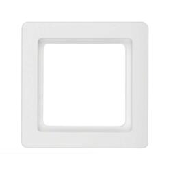 Рамка 1-місна Berker Q1 Полярно-Білий 10116089 Hager - зображення 1