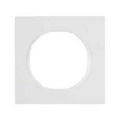 Рамка 1-місна Berker R3 Полярно-Білий 10112289 Hager - зображення 1