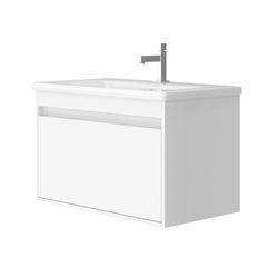 Шафка з умивальником Malta Mlt-80 білий Juventa - зображення 1
