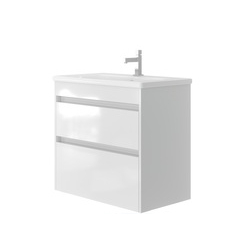 Шкафчик с умывальником Luton Lt-80 белый Juventa - зображення 1