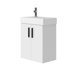 Шафка з умивальником Manhattan Mh-55 білий Juventa - зображення 1