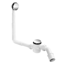 Сифон для ванни click-clack HC2600CL хром McAlpine - зображення 1