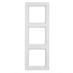 Рамка 3-місна Berker Q1 Полярна Білизна 10136089 Hager - зображення 1